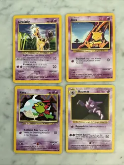 Pokemon Card Lot 1999 WOTC 50 Different Cards All NM, Lots Of Uncommon - Image 5