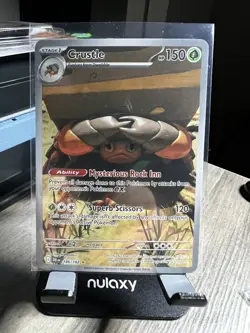 Crustle - 186/182 - Pokemon Destined Rivals Illustration Rare NM - Image 1