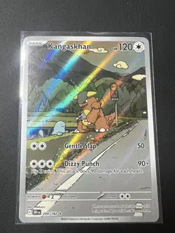 Pokemon TCG Kangaskhan 204/182 Destined Rivals Illustration Rare - Image 1