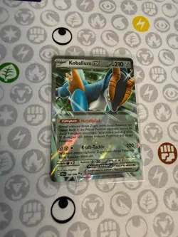 Cobalion ex 064/086 Double Rare ME04: Chaos Rising Pokemon Deutsch Near Mint - Image 3