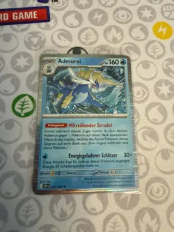 Samurott 023/086 Holo Rare White Flare Pokemon Deutsch Near Mint - Image 3