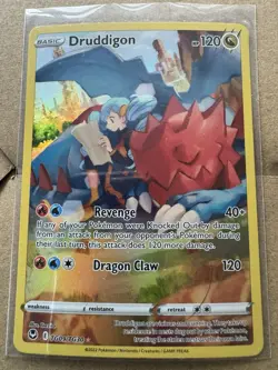 Druddigon TG09/TG30 - Pokemon Silver Tempest Trainer Gallery - Ultra Rare - NM - Image 1