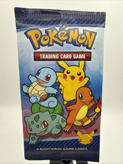 Pokemon 25th Anniversary McDonald’s Exclusive Promo Booster Pack New Sealed! - Image 1