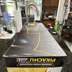 Pokemon TCG Celebrations Premium Figure Collection Pikachu VMAX Box Damaged - Image 2