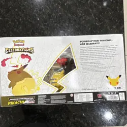 Pokemon TCG Celebrations Premium Figure Collection Pikachu VMAX Box Damaged - Image 4
