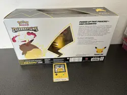 Pokemon TCG Celebrations Pikachu VMAX Premium Figure Collection New Sealed Box 820650809408 - Image 2