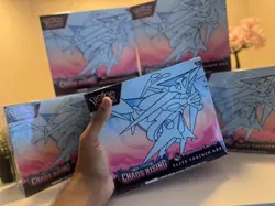 Pokemon Chaos Rising Pokemon Center Elite Trainer Box, Factory Sealed x5-IN HAND - Image 3