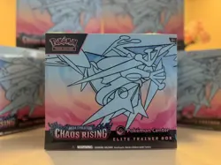 Pokemon Chaos Rising Pokemon Center Elite Trainer Box, Factory Sealed x5-IN HAND - Image 4