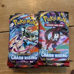 Pokemon Mega Evolution Chaos Rising - Booster 20 Open Packs - Used - Image 1