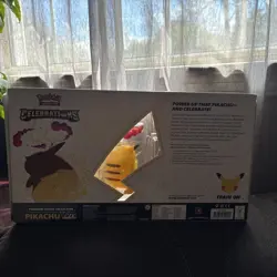 Pokemon TCG Celebrations Pikachu VMAX Premium Figure Collection Box SEALED - Image 3
