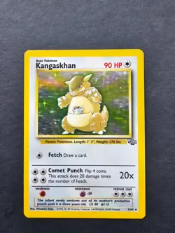 Pokemon Kangaskhan 5/64 Jungle Rare Holographic Vintage MP - Image 1