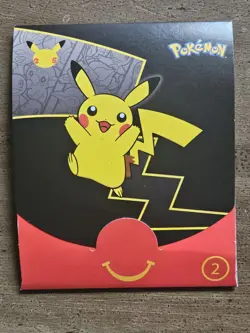 Lot Of 3 Pokemon 25th Anniversary 2021 McDonalds Promo Sealed Pack - Image 1
