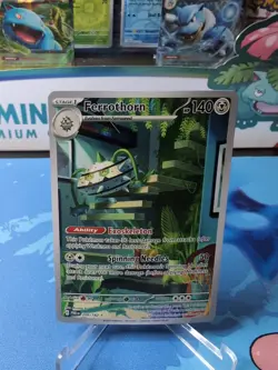 Ferrothorn 209/182 Illustration Rare Full Art - Pokemon SV04 Paradox Rift NM - Image 1