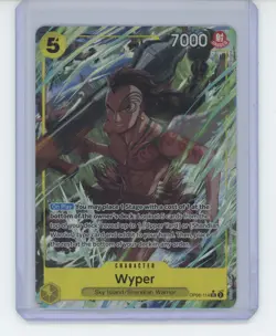 One Piece Card Game TCG Wyper OP06-114 Full Art PRB01 M/NM Condition - Image 1