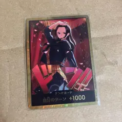 DON!! Nico Robin GOLD EB03 Japanese ONE PIECE Card Heroines Edition NM JP - Image 1