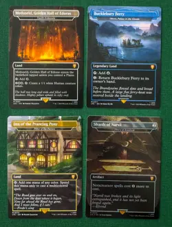 2023 MTG Tales of Middle Earth Realms & Relics 4 Card Lot - Image 1
