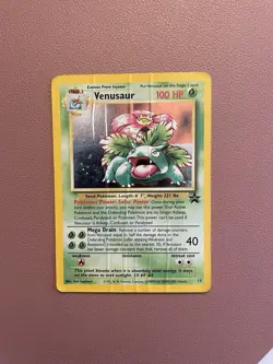 Pokemon Venusaur Holo Black Star Promo Card #13 Wizards of the Coast - Image 1