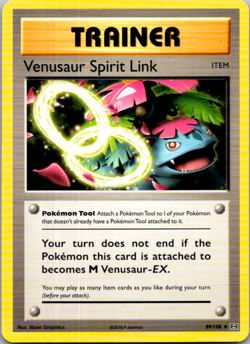 Venusaur Spirit Link 89/108 XY - Evolutions Pokemon Card TCG - Image 1