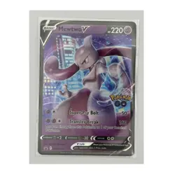 Mewtwo V SWSH223 SWSH: Sword & Shield Promo Cards Promo Holo HP220 EN 2022 - Image 1