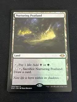 MTG Nurturing Peatland Modern Horizons 243/254 Regular Rare NM - Image 1
