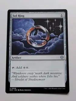 MTG - Lorwyn Eclipsed: Sol Ring (0058) - Uncommon - Near Mint - Image 1