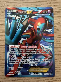 Pokemon Deoxys EX Plasma Freeze 111/116 FULL ART - Image 1