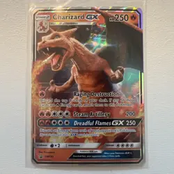 Pokemon Charizard GX SM195 Sm Promo Full Art Holo Stage 2 HP250 - Image 1