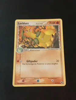 Pokemon - Lorblatt δ Delta Species - DF 26/101 - Deutsch - GD - Image 1