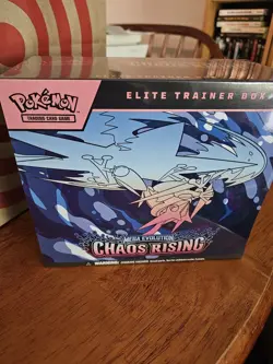 Pokemon Chaos Rising Elite Trainer Box Factory Sealed ETB - Image 1