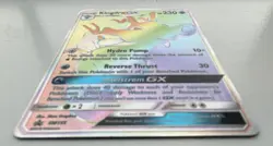 Pokemon TCG Kingdra GX SM155 SM Black Star Promo Full Art Holo English 2018 - Image 5