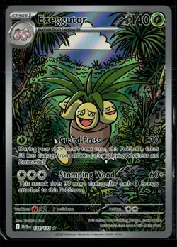 Exeggutor 135/132 Mega Evolution Illustration Rare Pokemon - Image 1