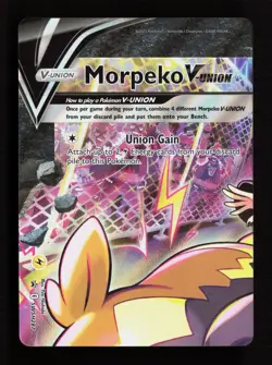 Morpeko V-Union SWSH287 Holo Promo Sword & Shield Promo Pokemon Near Mint - Image 1