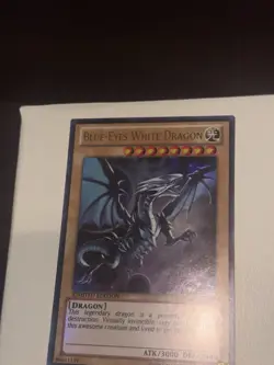 Yugioh Blue-Eyes White Dragon JUMP-EN068 Ultra Rare Promo - Image 2