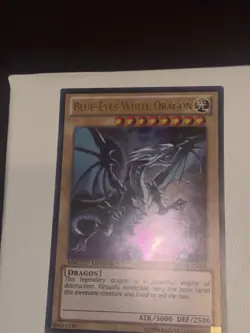 Yugioh Blue-Eyes White Dragon JUMP-EN068 Ultra Rare Promo - Image 3