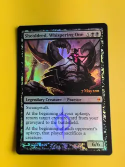 Sheoldred, Whispering One. FOIL MYthic. New Phyrexia Magic the Gathering Card. - Image 1