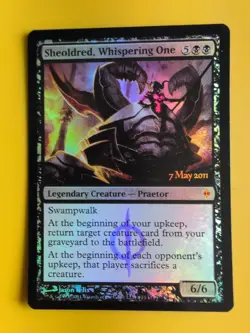 Sheoldred, Whispering One. FOIL MYthic. New Phyrexia Magic the Gathering Card. - Image 3