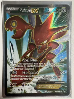 Pokemon TCG Scizor EX Full Art Ultra Rare Holo Card 119/122 Breakpoint - Image 4