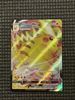 Pikachu VMAX SWSH286 SWSH: Sword & Shield Promo Cards Holo NM - Image 2