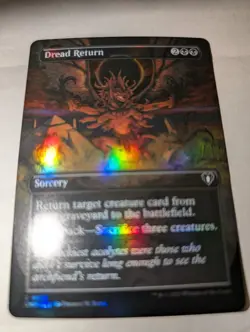 Foil Dread Return - Showcase - Commander Masters - Magic - MTG - Image 1