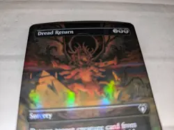Foil Dread Return - Showcase - Commander Masters - Magic - MTG - Image 4