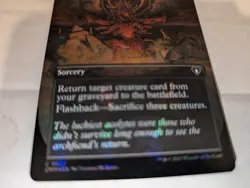 Foil Dread Return - Showcase - Commander Masters - Magic - MTG - Image 5