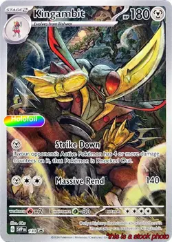 Kingambit - 130 [Pokemon SVP - 130] Holofoil - Image 1