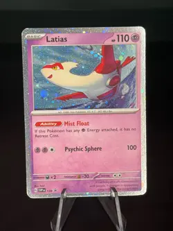 Latias (Cosmo Holo) 139 Holo Promo Scarlet & Violet Promo Pokemon Near Mint - Image 1
