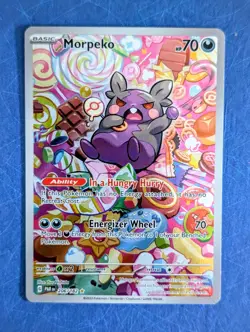 Morpeko 206/182 Paradox Rift Illustration Rare Pokemon TCG NM - Image 1