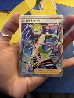 ✨ Pokemon Elesa’s Sparkle 260/264 Secret Rare Fusion Strike 2021 NM ✨ - Image 5