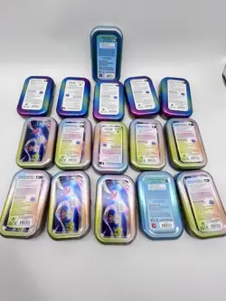 Pokemon TCG Empty Mini Tins Lot Of 16 Some Duplicates - Image 2
