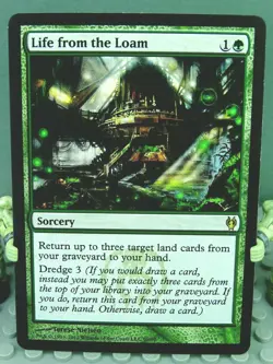 MTG Life from the Loam Duel Decks Izzet vs.Golgari NM Nonfoil Magic Card rare - Image 2
