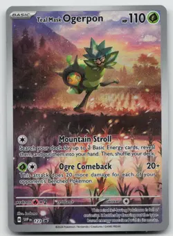 Teal Mask Ogerpon - Promo Holo SV: Scarlet & Violet Promo Cards SVP123 NM - Image 1