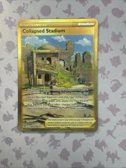 Collapsed Stadium - 215/196 - Pokemon Lost Origins Secret Rare Card NM - Image 1