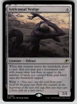 Anticausal Vestige Rare Edge of Eternities 1 MTG Near Mint 2025 - Image 1